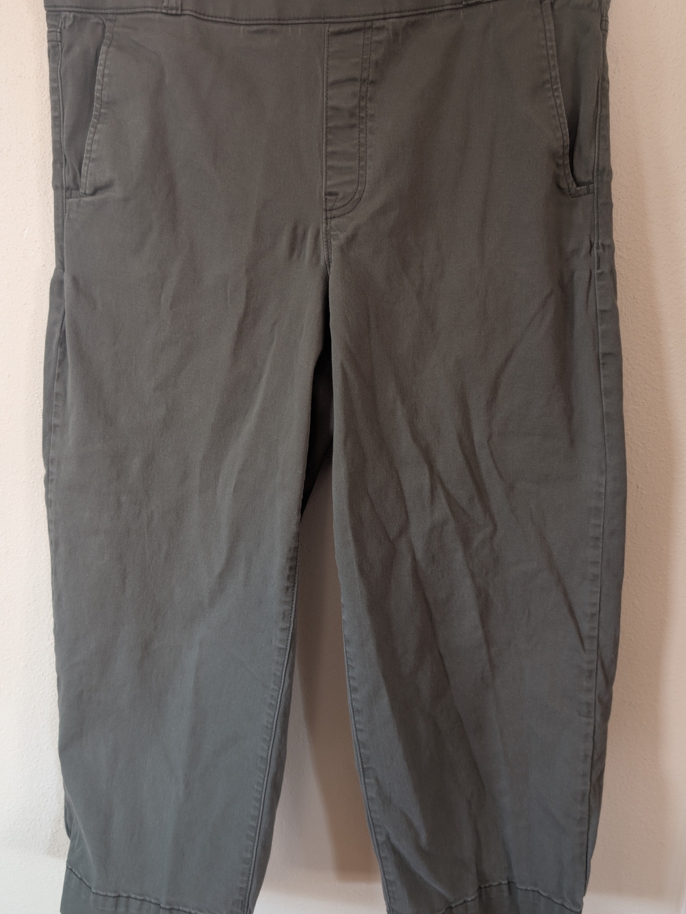 Gloria Vanderbilt Olive Green Capris Skimmers 12